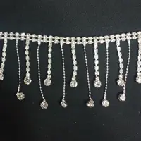 نوار نگین دار لوکس ترکیه (هر 10 سانتی متر)