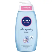 شامپوی ملایم کودک Protects & Cares نیوا (Nivea) | حاوی بابونه، بدون صابون، بدون سوزش چشم