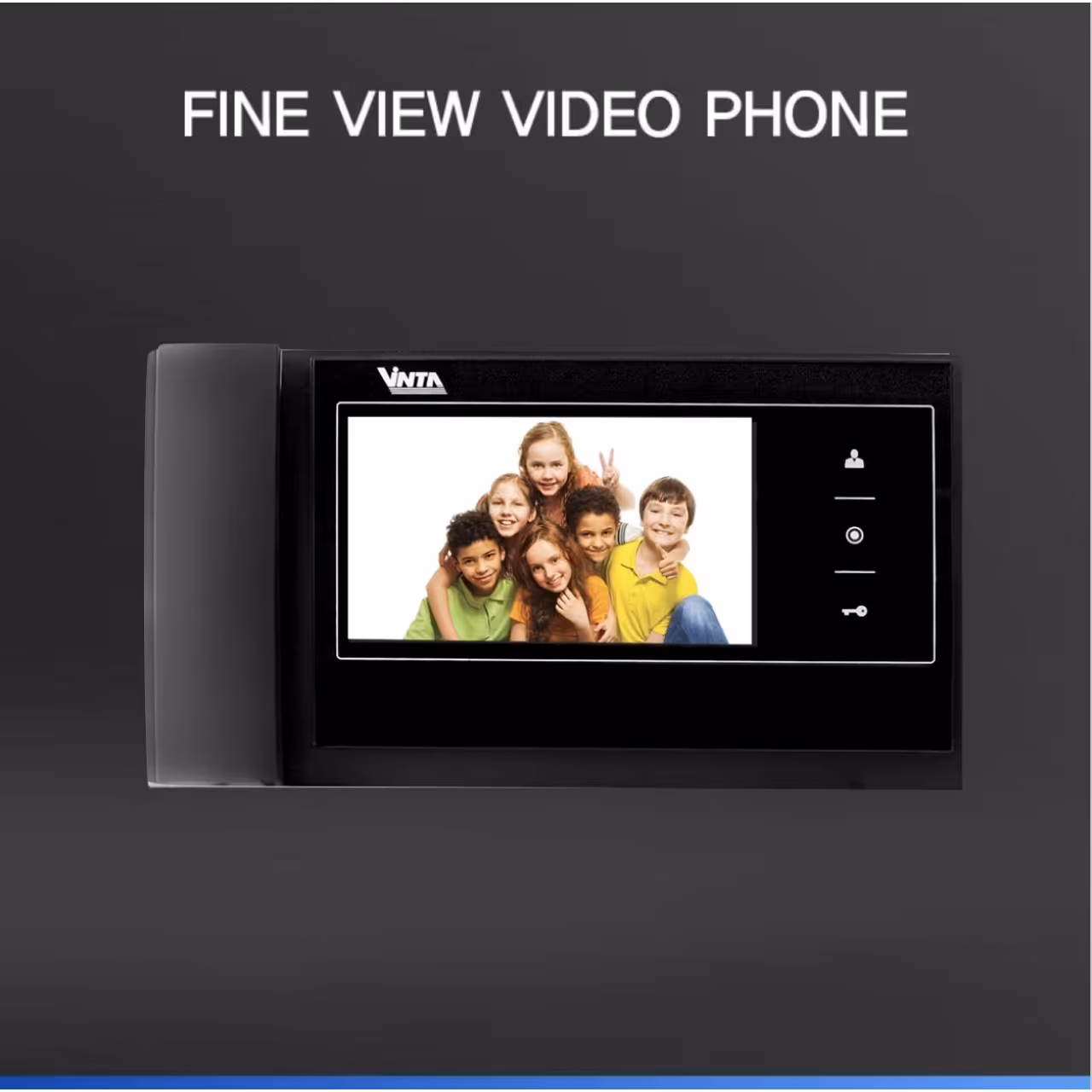 آیفون تصویری وینتا رنگ مشکی مدل CDV-70V