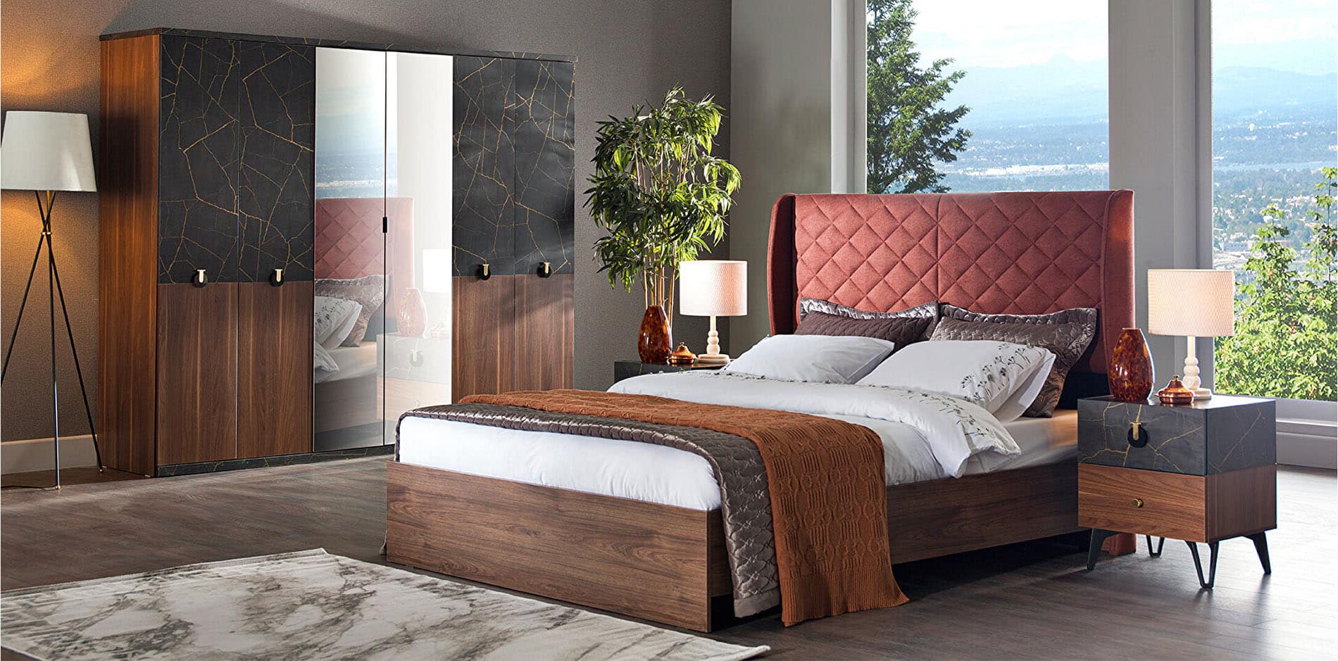 خرید انواع سرویس خواب جدید (اقساطی بدون پیش پرداخت   ارسال رایگان) | رویال مبل