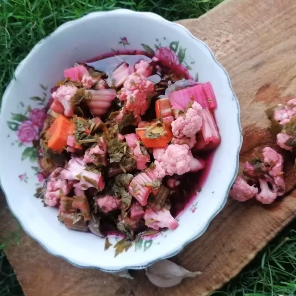 ترشی هفت بیجار شمالی 700 گرم