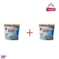 نمک ماشین ظرفشویی فیری (Fairy) حجم 15 کیلوگرم مجموعه 2 عددی