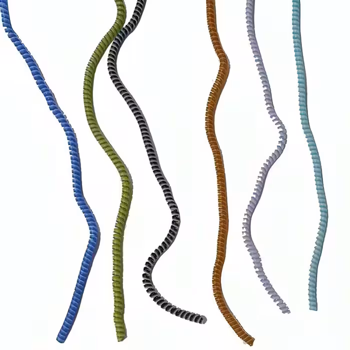 محافظ کابل فنری دو رنگ