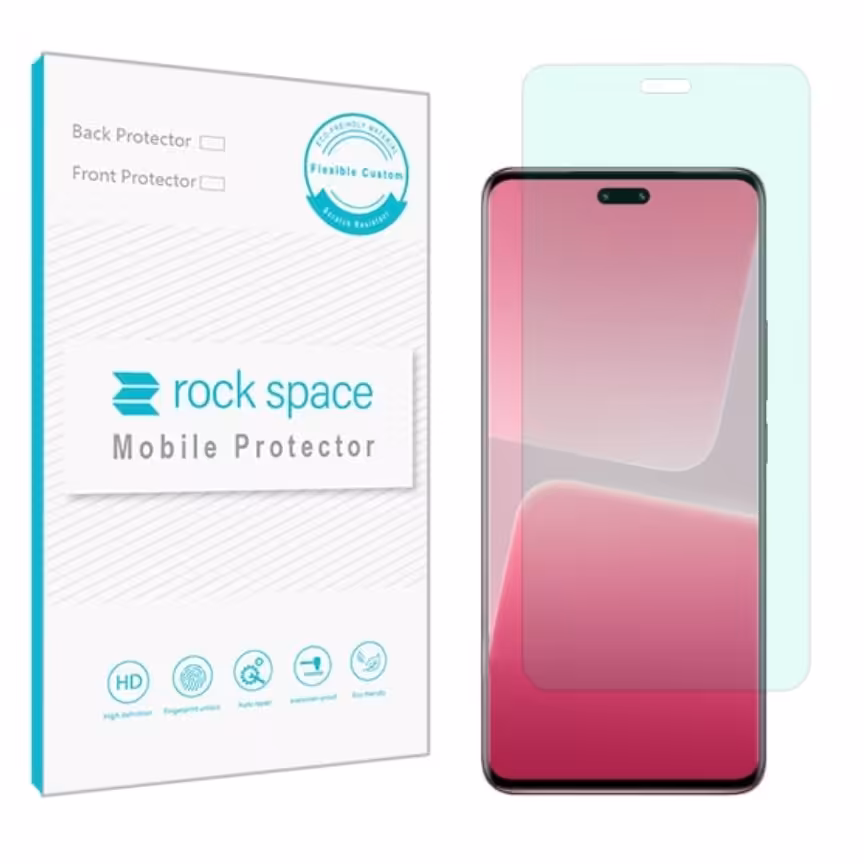 گلس شیائومی 13 Lite مدل نانو هیدروژل گرین لایت برند راک اسپیس