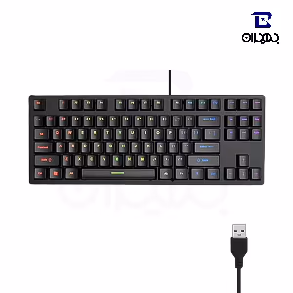 کیبورد مخصوص بازی مکانیکال جرتک مدل MASTER JK510