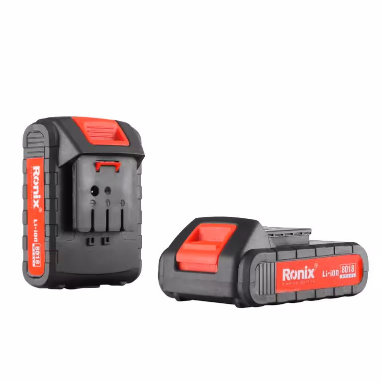 باطری دریل شارژی 18 ولت مدل 8018 رونیکس