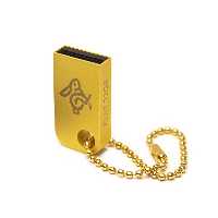 فلش iQ 302Flat 64GB رنگ طلایی