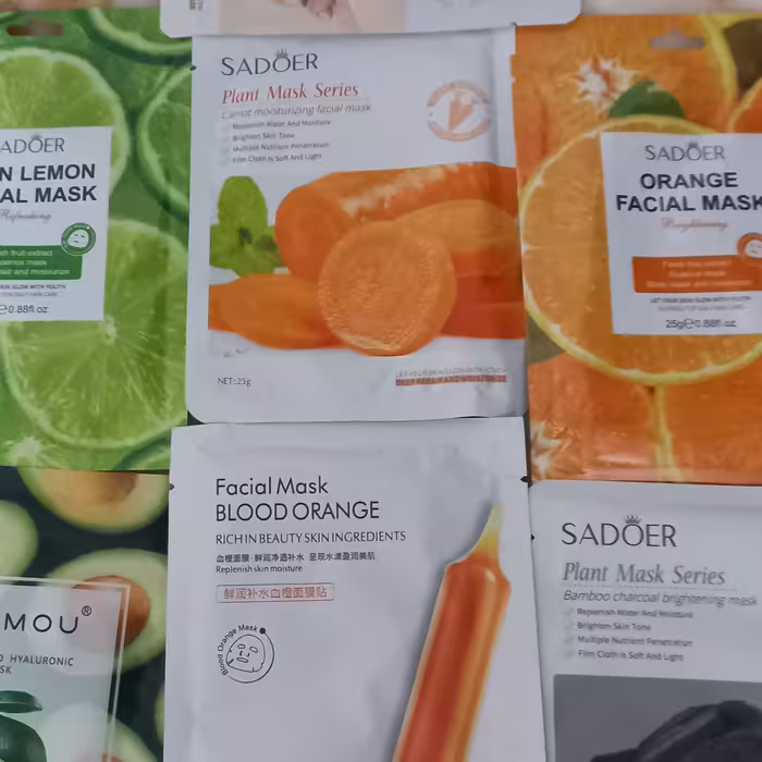 پک5عددی ماسک ورقه ای متنوع