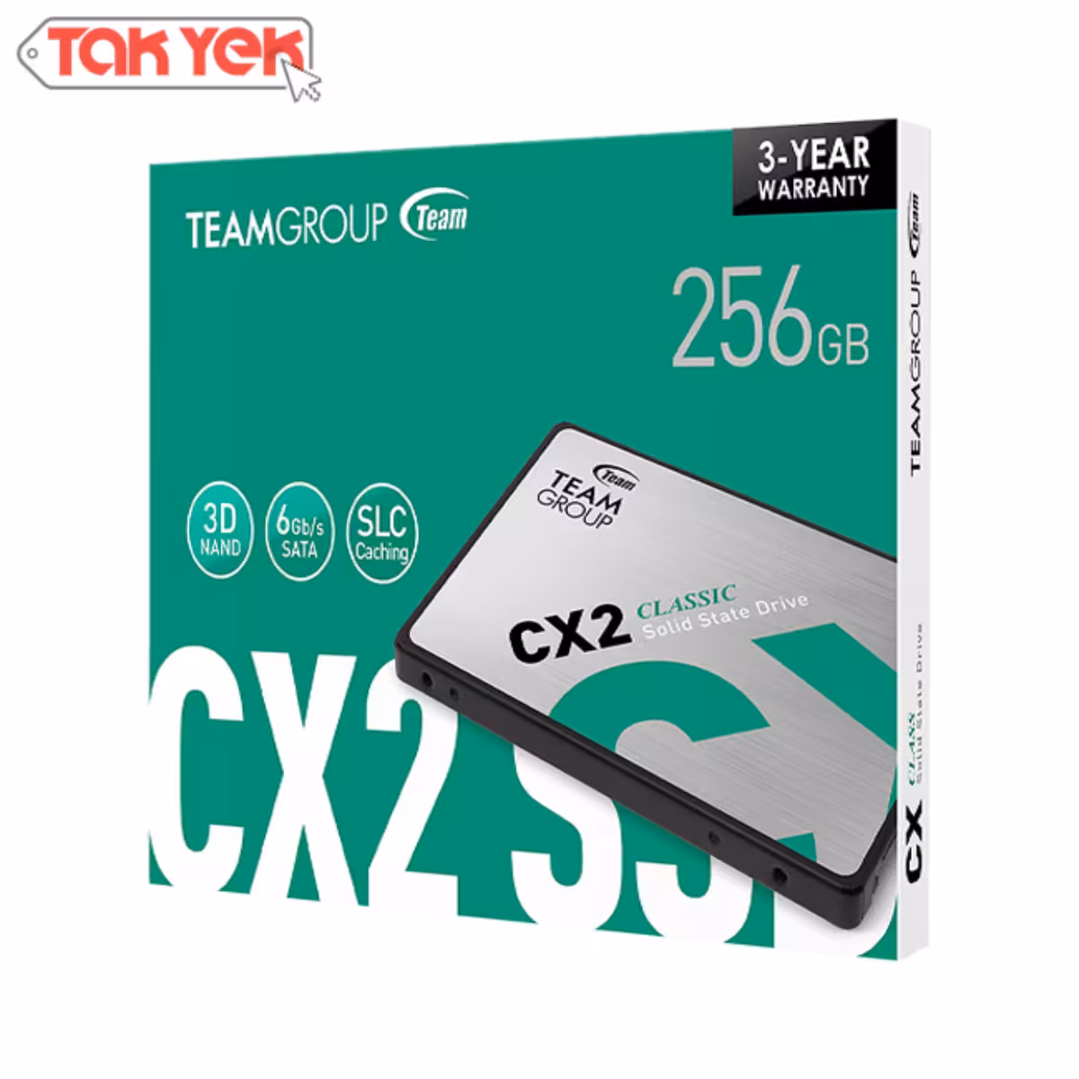 اس اس دی اینترنال  TEAM GROUP  CX2  256G  SATA