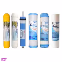 فیلتر دستگاه تصفیه کننده آب آکوا پیورست مدل PAC-NEW06 بسته 5 عددی + فیلتر فیلمتک مدل 001