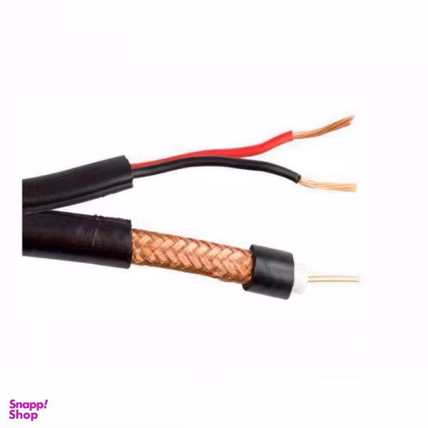 کابل RG59 ترکیبی مدل CCA طول 100 متر