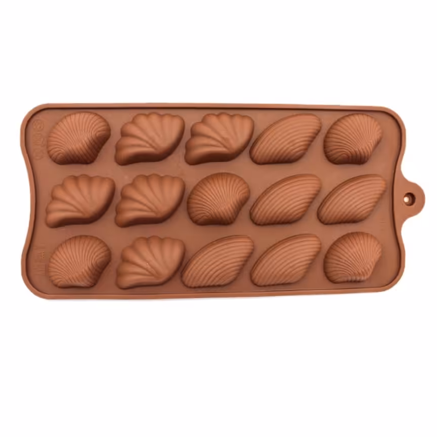 قالب شکلات سیلیکونی صدف