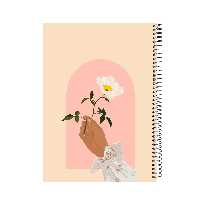 دفتر 100 برگ جلدسخت پدیده نقش طرح Art