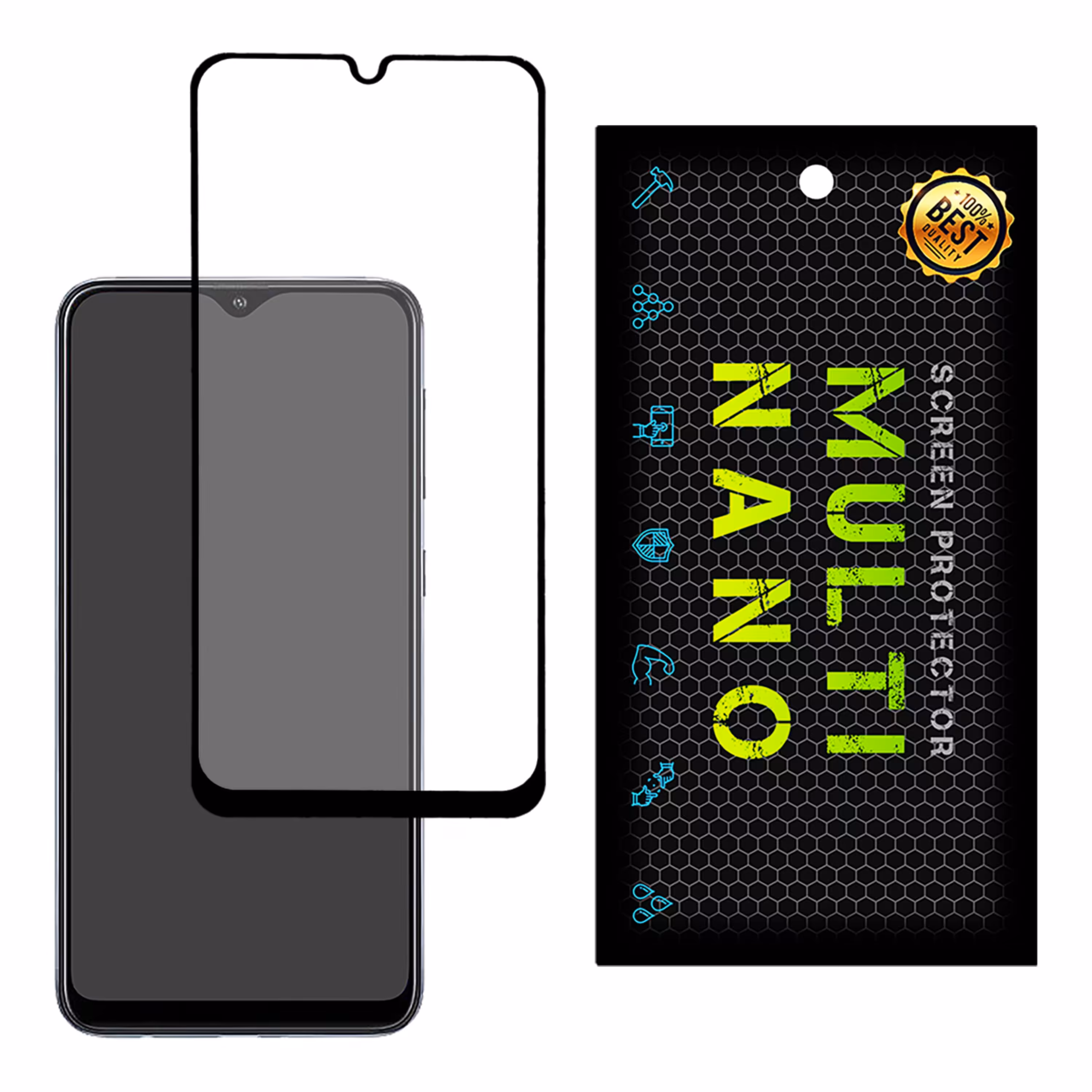 محافظ صفحه نمایش سرامیکی مولتی نانو مدل Pro مناسب برای گوشی موبایل سامسونگ Galaxy M20s