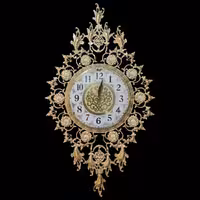 ساعت برنجی مدل گلبرگ