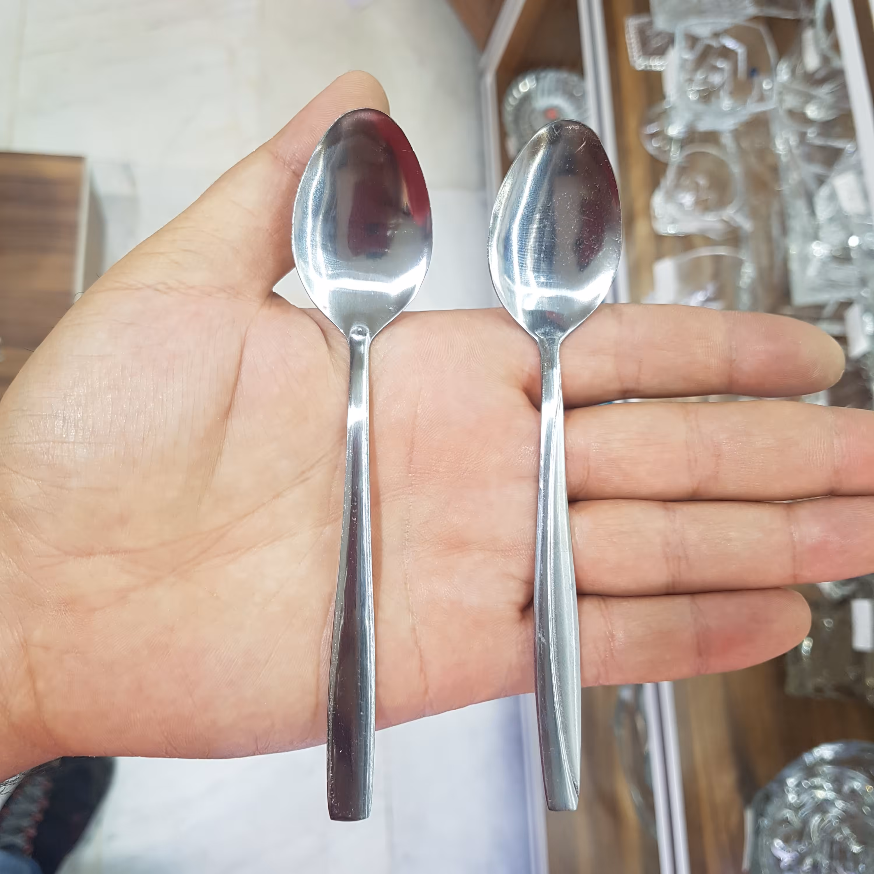 قاشق مربا خوری 6تایی استیل