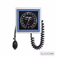 فشارسنج عقربه ای دیواری مربع ریشتر مدل BIG BEN 1465 (اوریجینال   گارانتی اصلی)