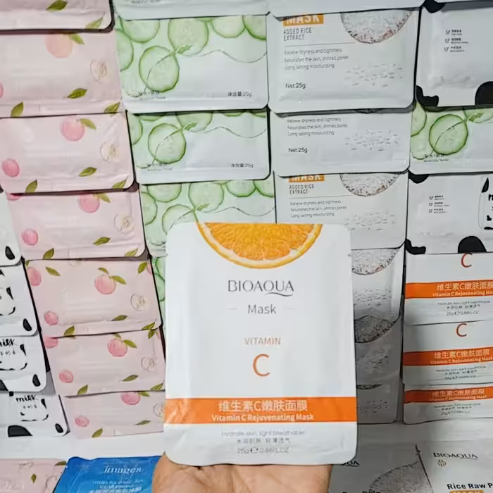 ماسک ورقه ای مدل ماسک صورت (همه یه رایحه ها)