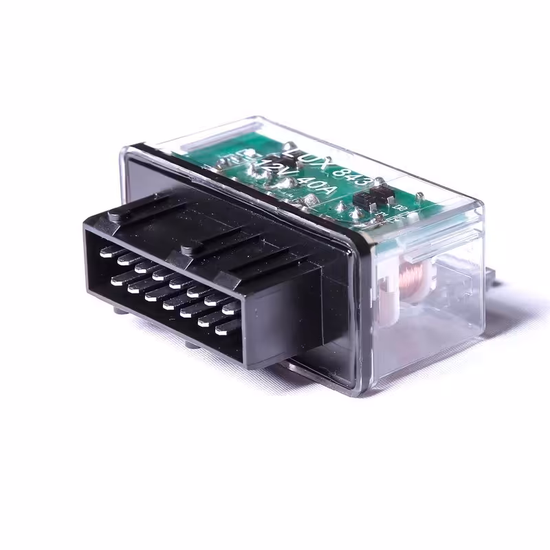 رله دوبل شیشه ای-برند یدک لوکس(پس کرایه)