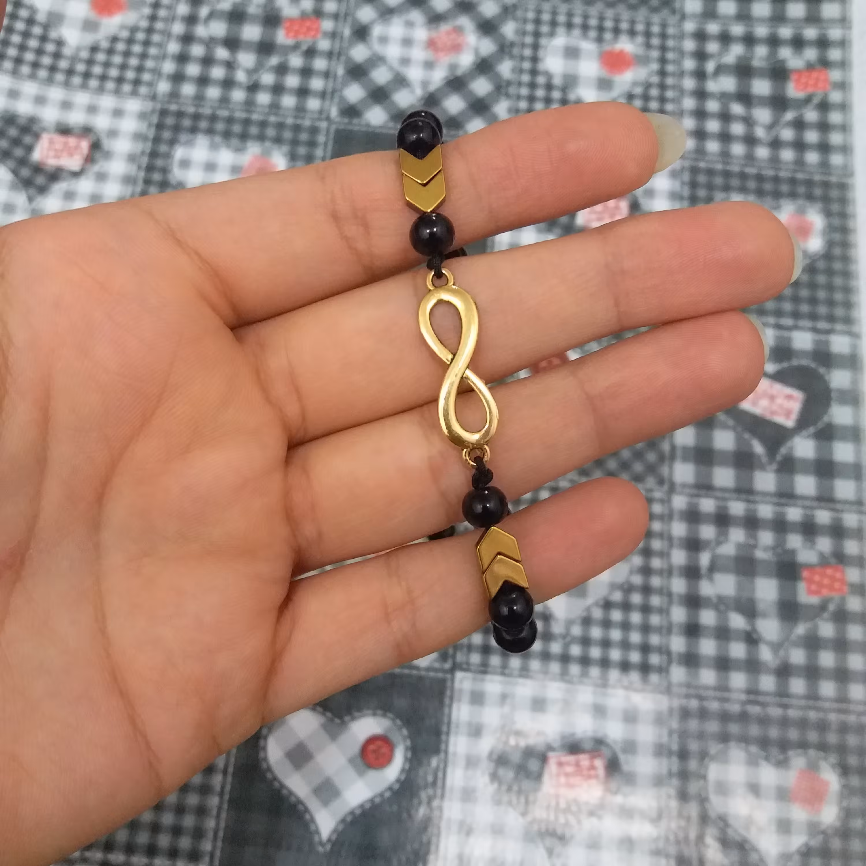 دستبند بی نهایت دستبند رنگ ثابت دستبند ست زوجی 