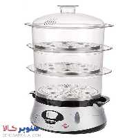بخارپز پارس خزر مدل Digi Steel - صنوبرکالا