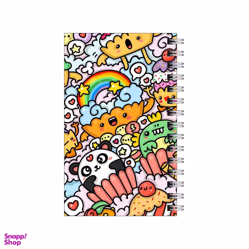 دفترچه یادداشت مدل to do list طرح کاپ کیک های خوشحال کد 3638714