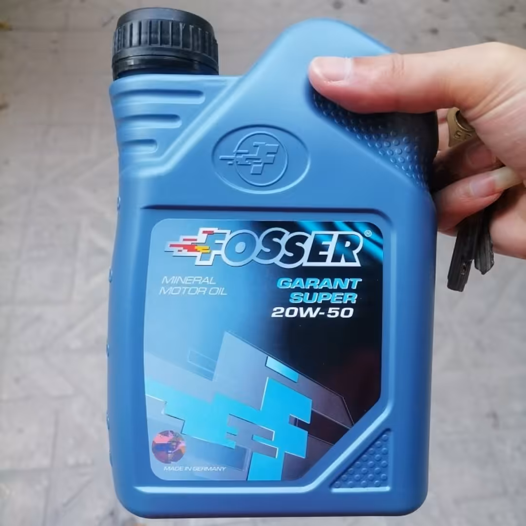 روغن موتور  فوسر سوپرگرنت20W50ساخت آلمان،API SJ.حجم 1لیتر