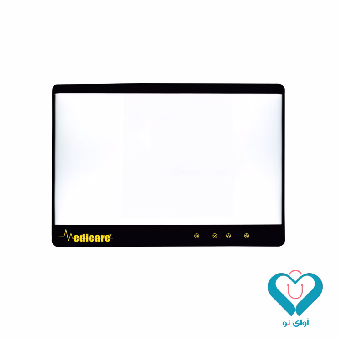 نگاتوسکوپ رادیولوژی LED دو خانه MEDICARE مدل 6163D
