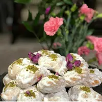شیرینی سنتی قطاب شکری نارگیلی درجه یک  بسته بندی 1 کیلویی