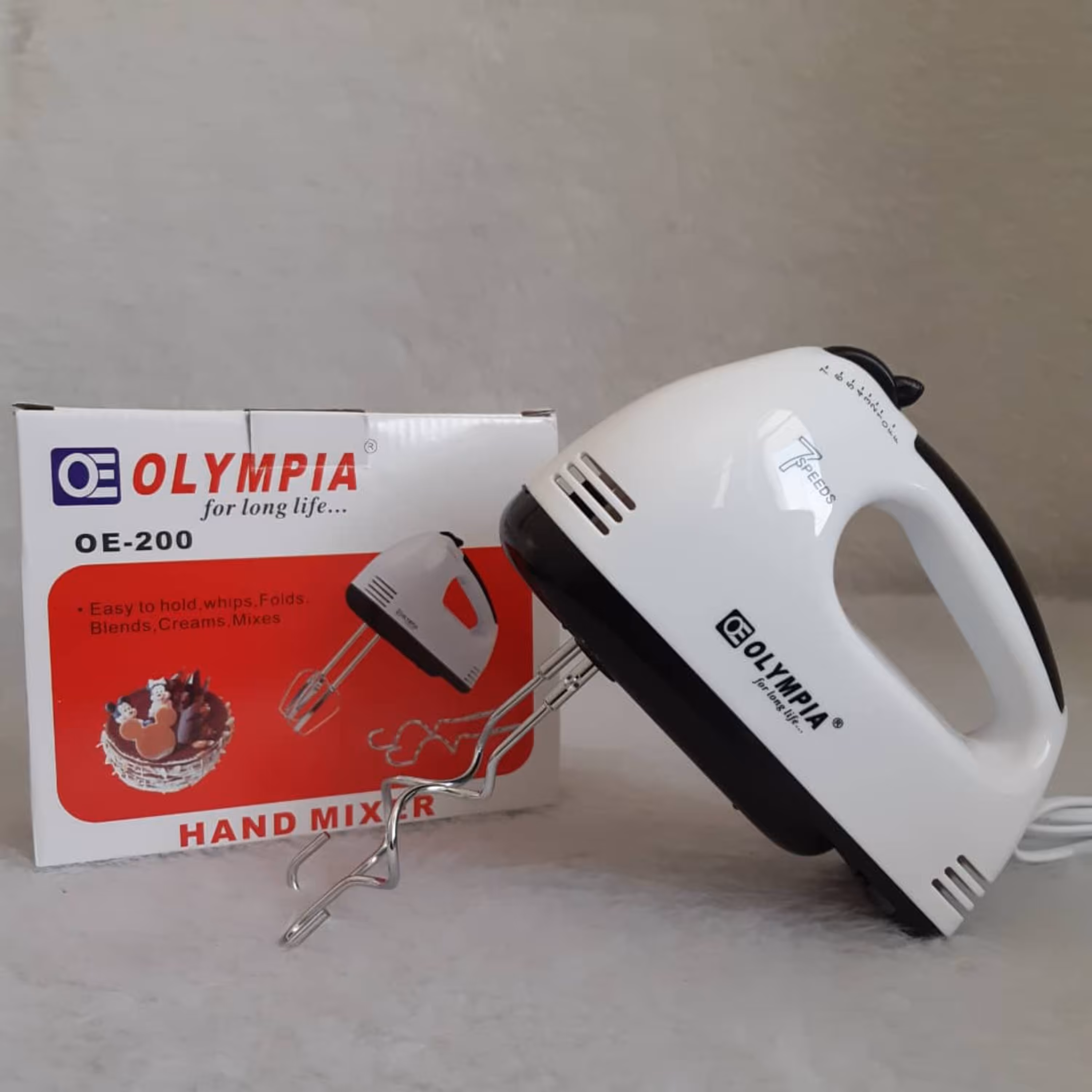 همزن برقی 200 وات المپیا olympia هفت سرعته