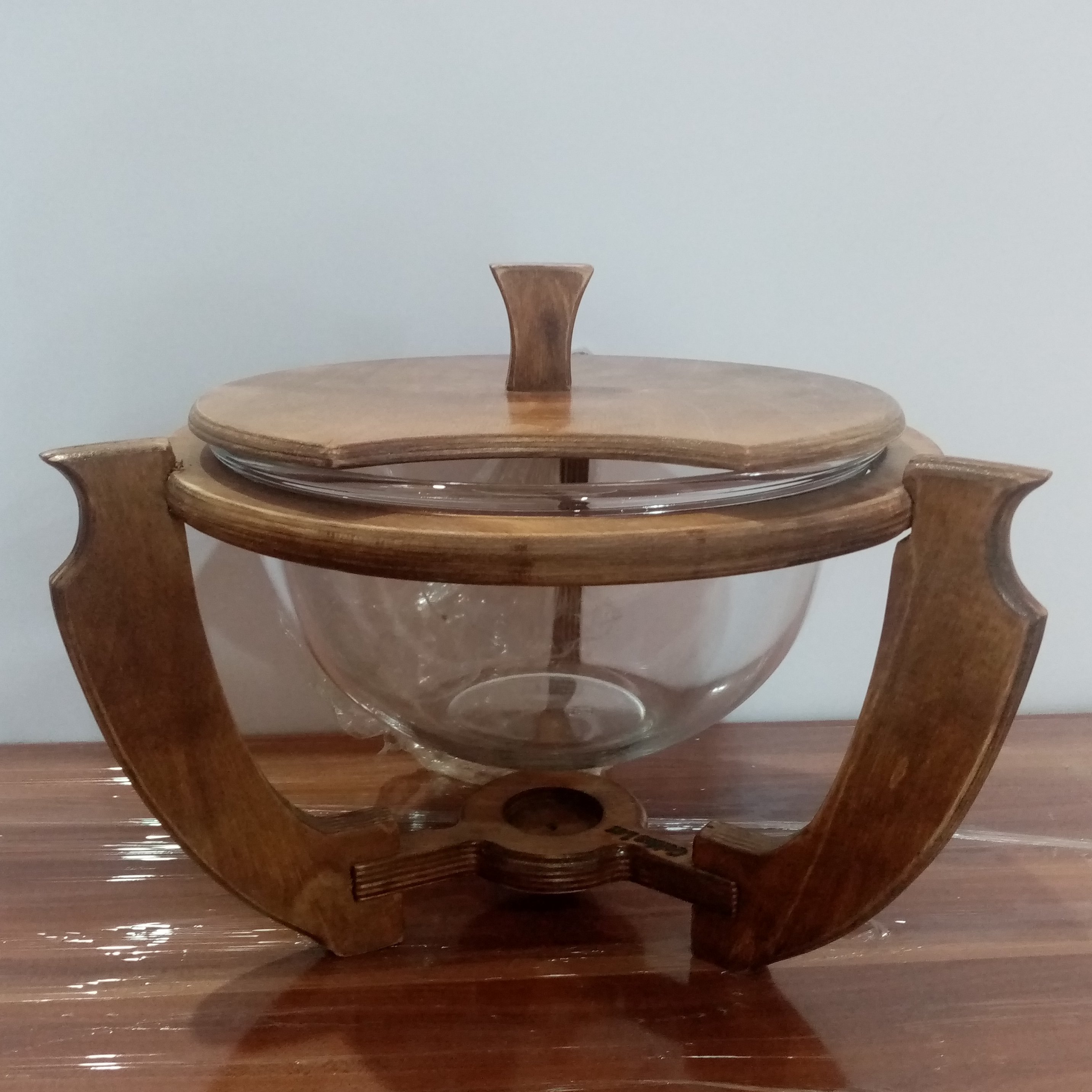 سوفله خوری چوبی وارمر دار