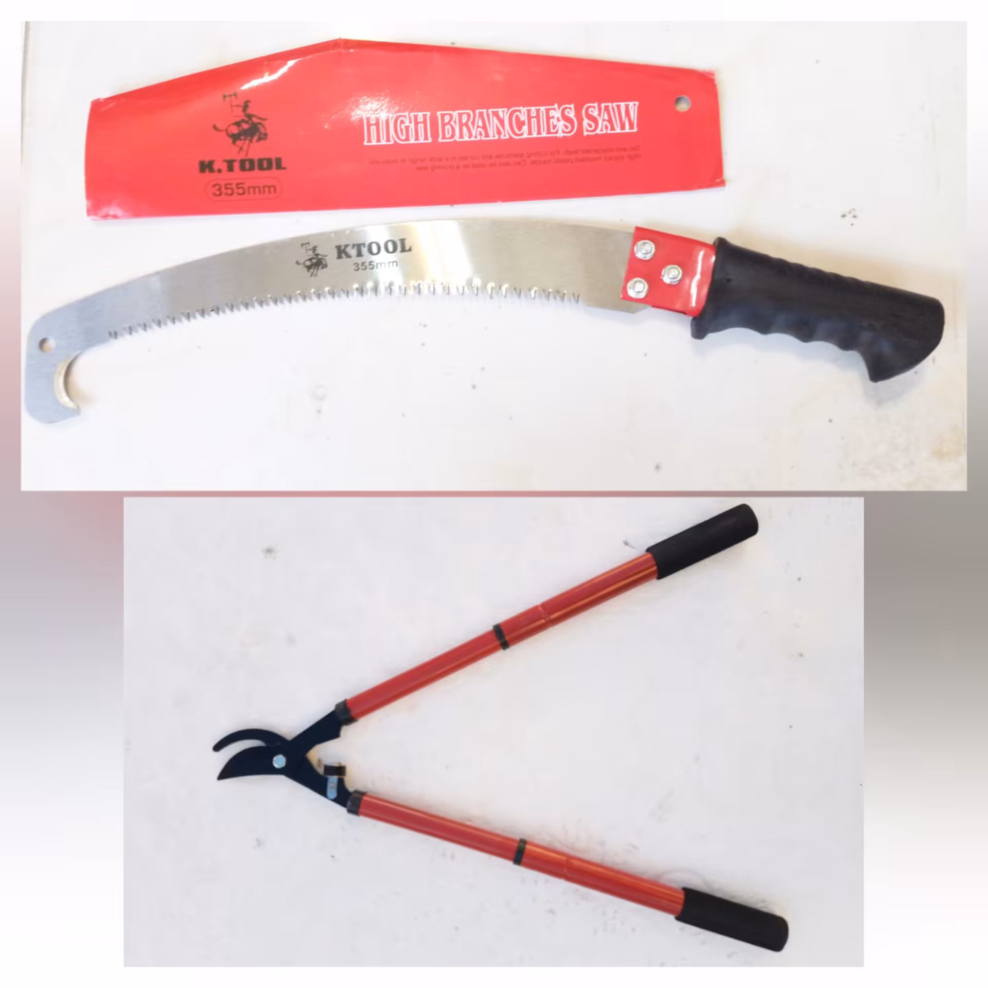 مجموعه 2 عددی قیچی تلسکوپی و اره دسته خور ارسال رایگان