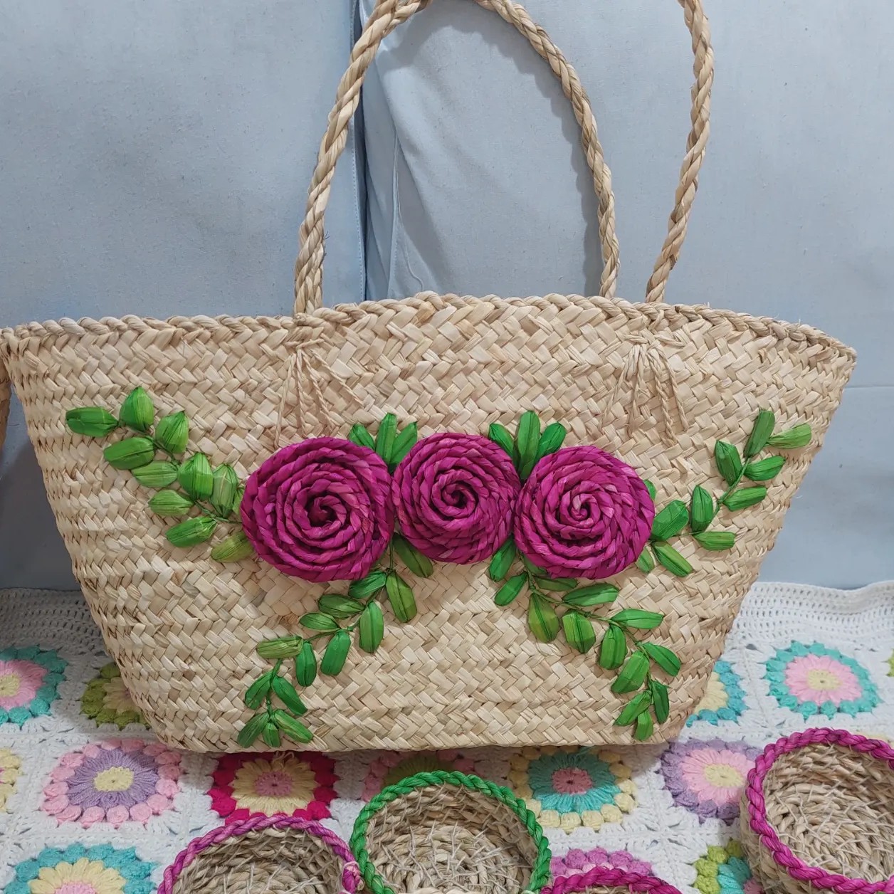 ساک حصیری