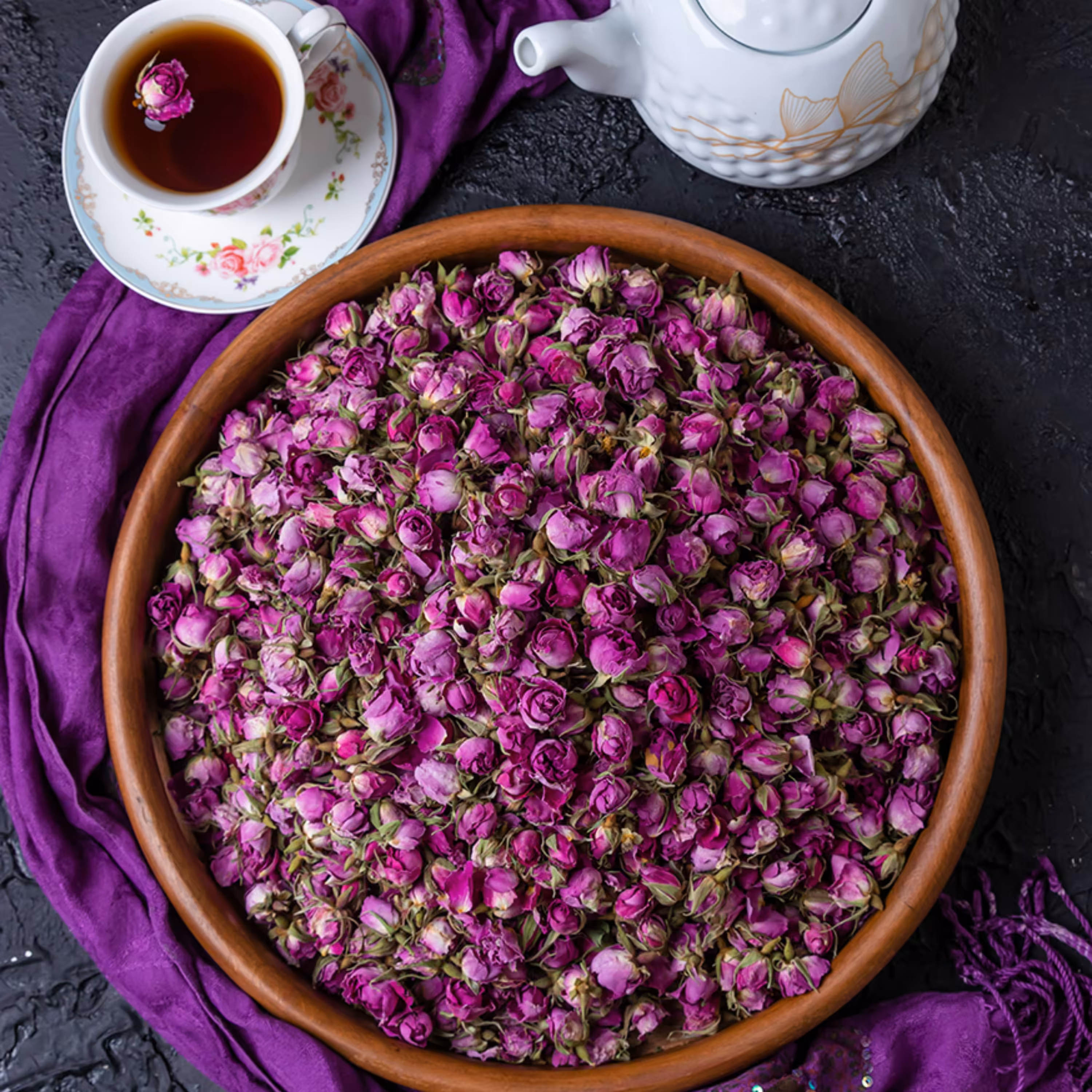  گل محمدی شیراز 1000 گرمی خالص