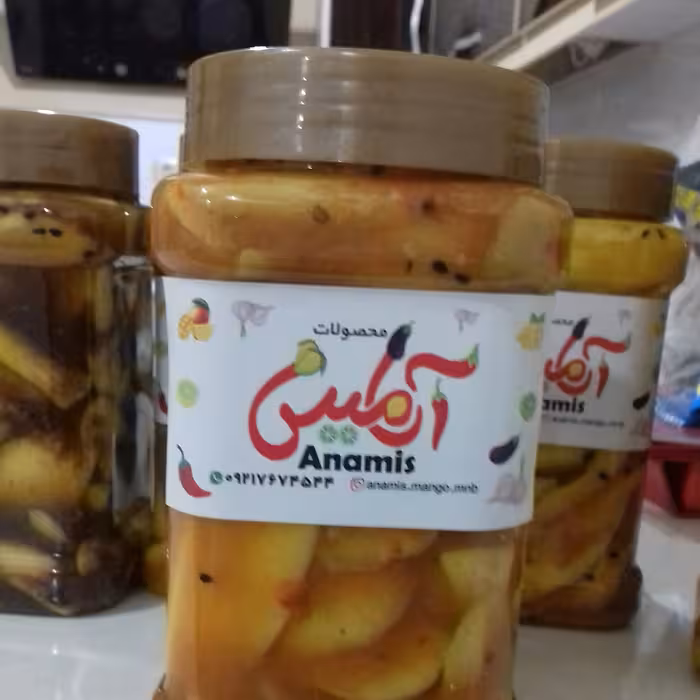 ترشی انبه فلفلی 800گرمی