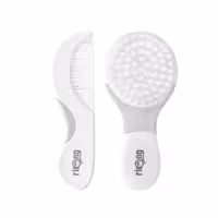 ست شانه و برس نوزاد سفید ریکانگ Rikang