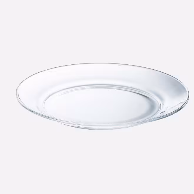 دیس گرد نیم گود (لگن) سفید ساده 28 لومینارک Luminarc