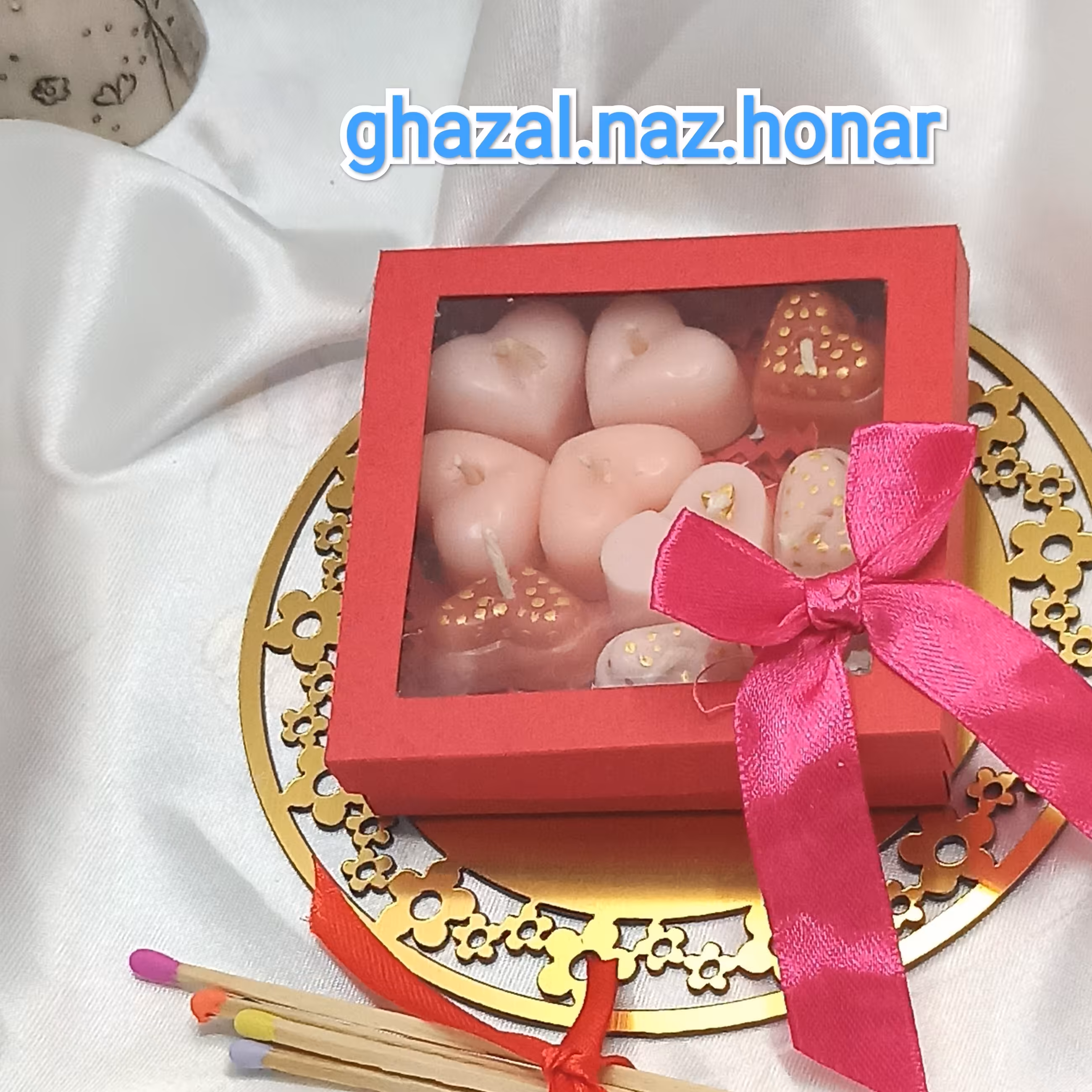 پک شمع مدل رو آبی بسته 10 عددی