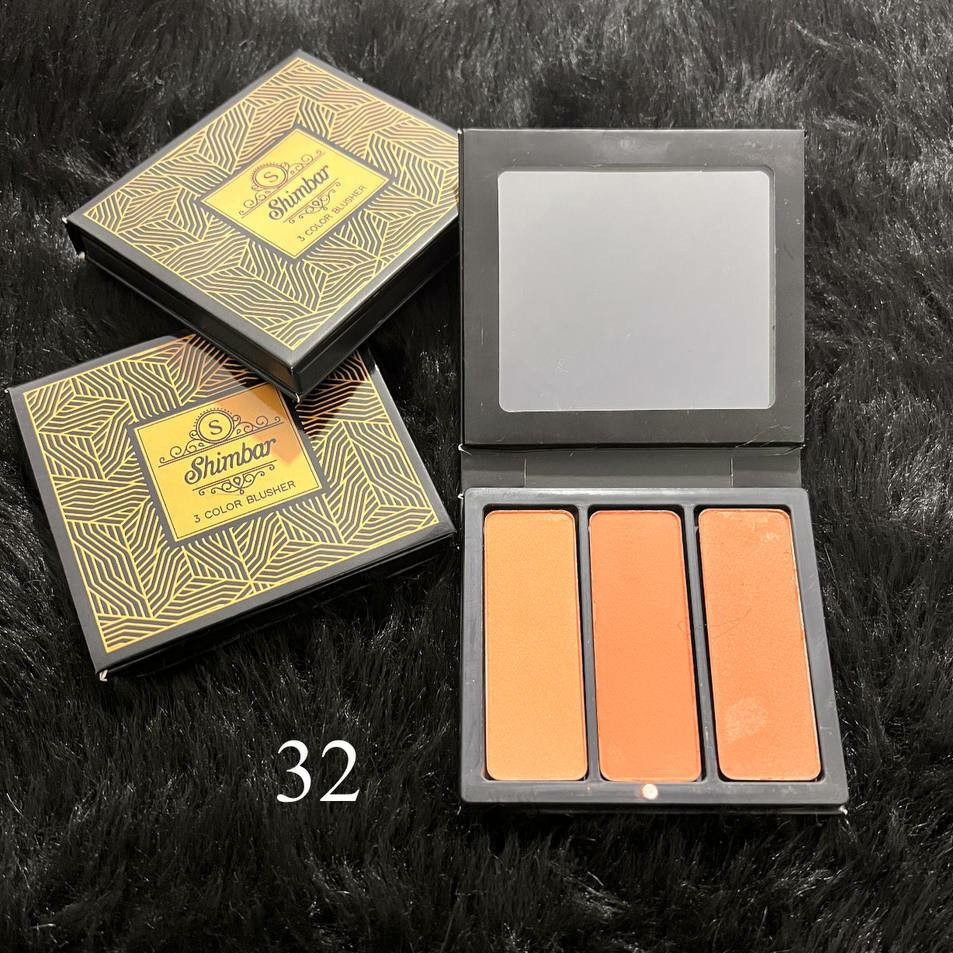 رژگونه سه رنگ کد 32