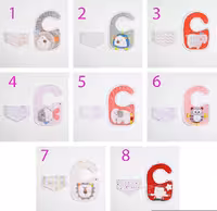 پیشبند و دستمال گردن نوزاد له ب le be | سیسمونی بدو نی نی