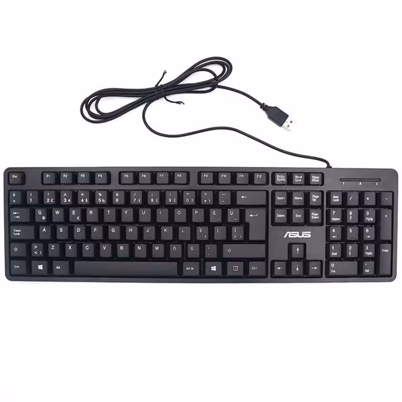 کیبورد سیمی طرح ایسوس ASUS K49