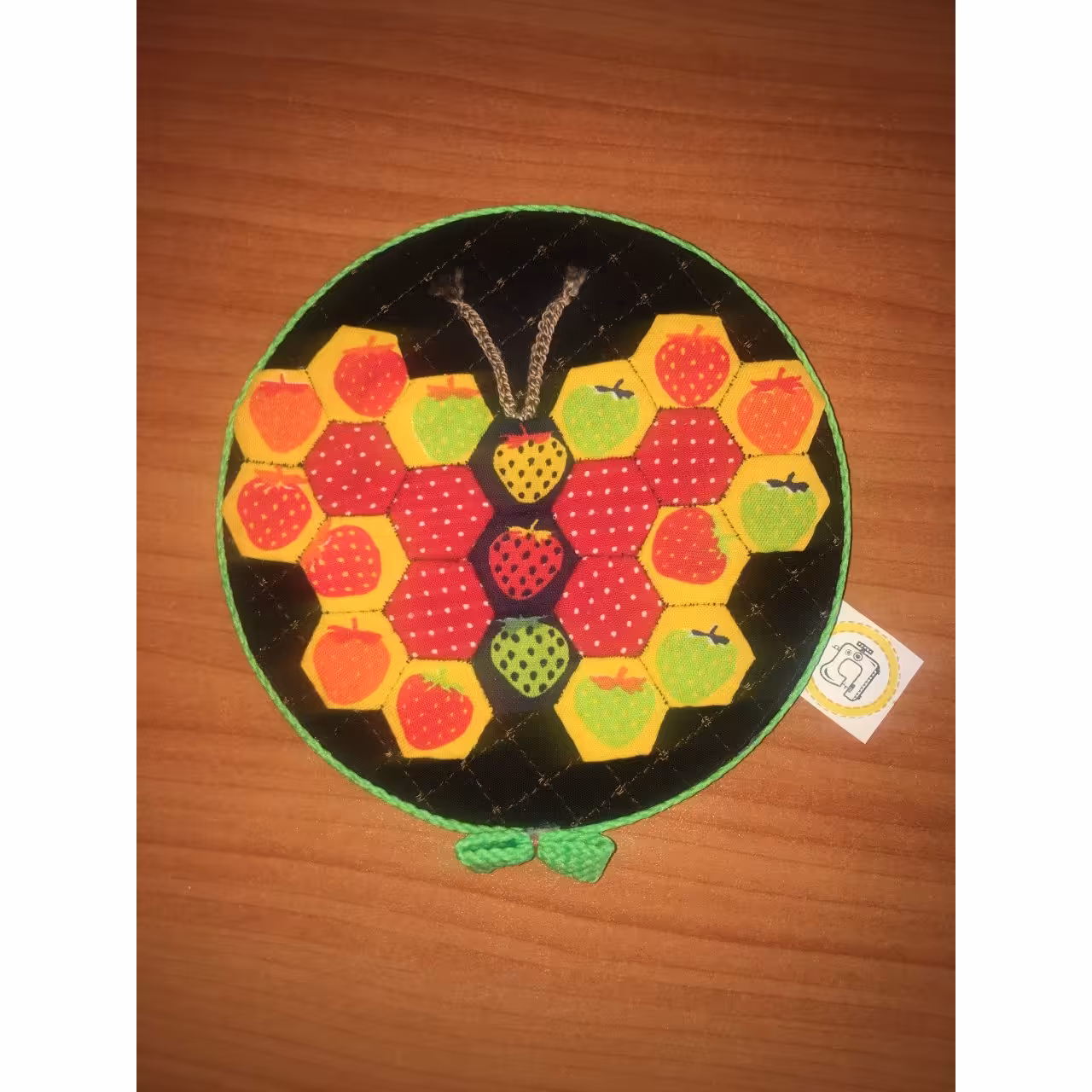 زیر لیوانی پروانه