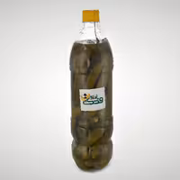 خیارشور ریز قلمی خانگی فدک (با سرکه و نمک طبیعی)