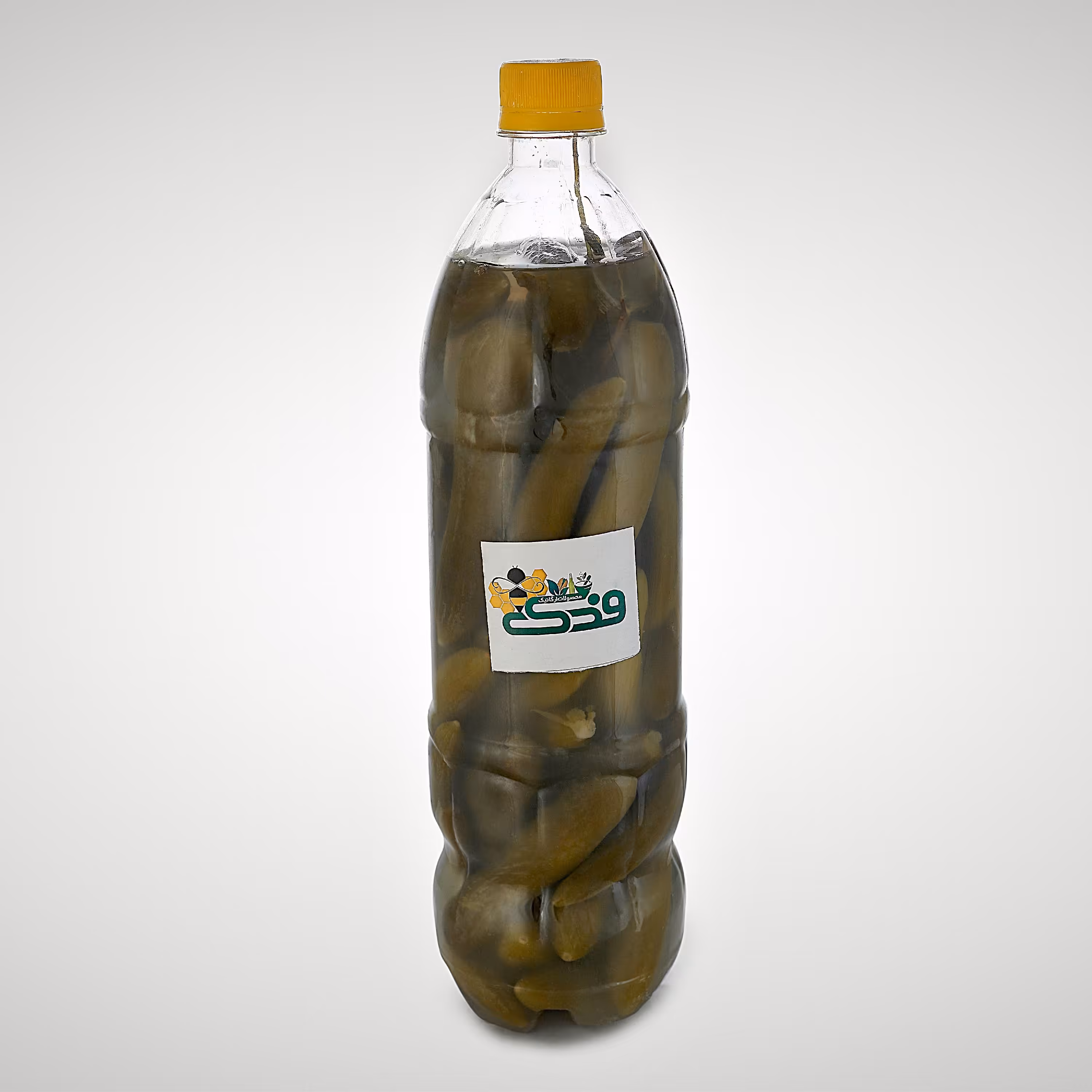 خیارشور ریز قلمی خانگی فدک (با سرکه و نمک طبیعی)