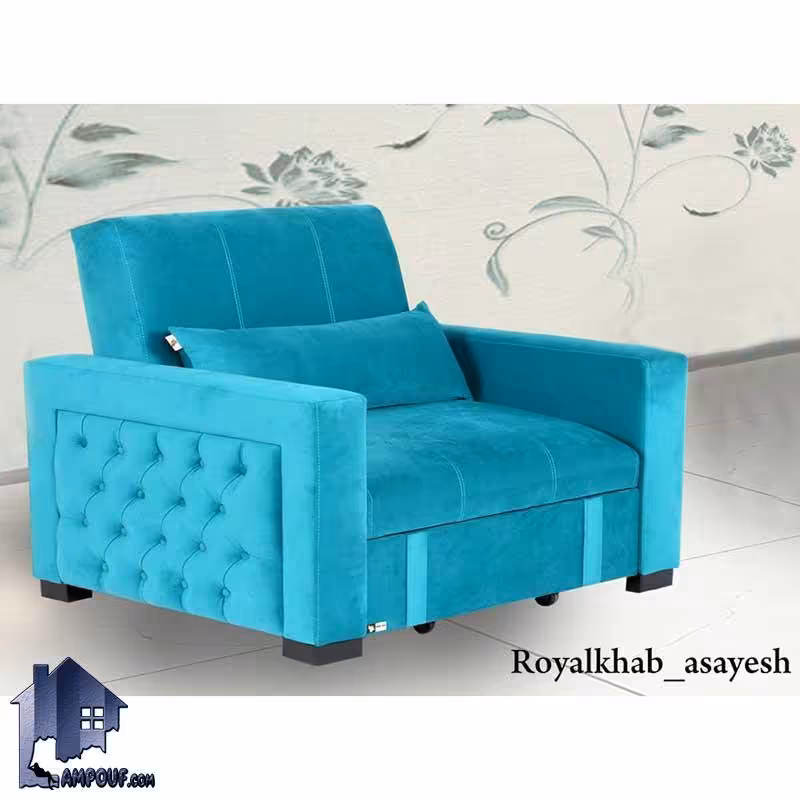 مبل تختخوابشو یک نفره شیوا FFRA102