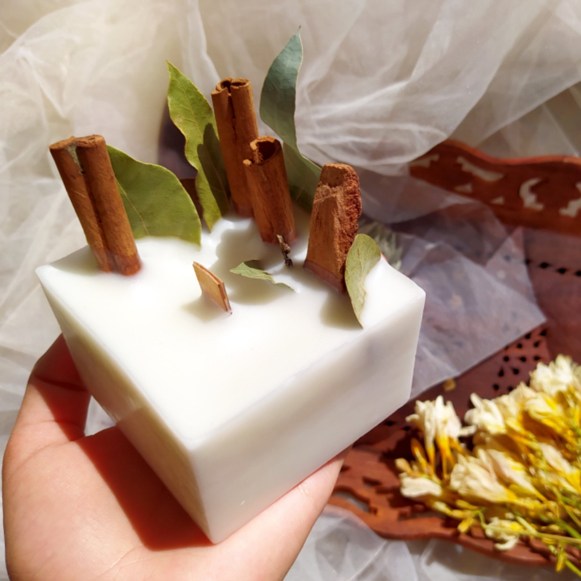 شمع دارچینی