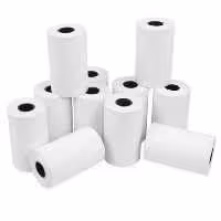 رول 18 متری پشت چاپ و پشت سفید چاپ مشکی