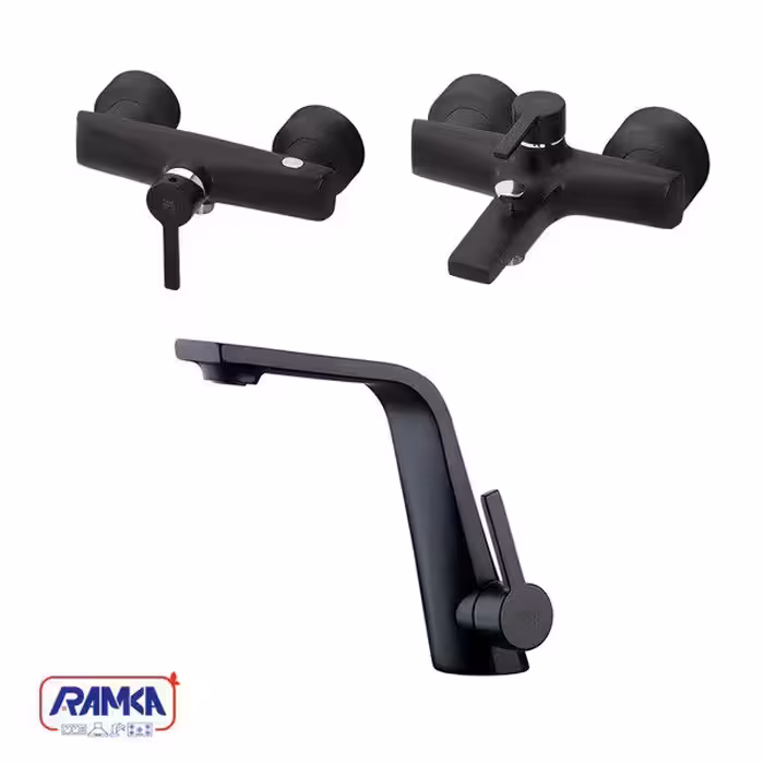 ست شیرآلات kwc مدل متیس مشکی