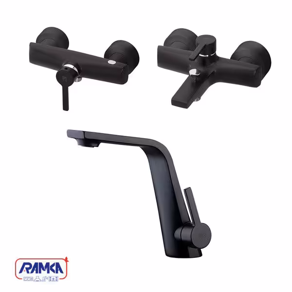 ست شیرآلات kwc مدل متیس مشکی