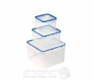 ظرف فریزری مستطیل 45 لیتری لیمون کد 82435